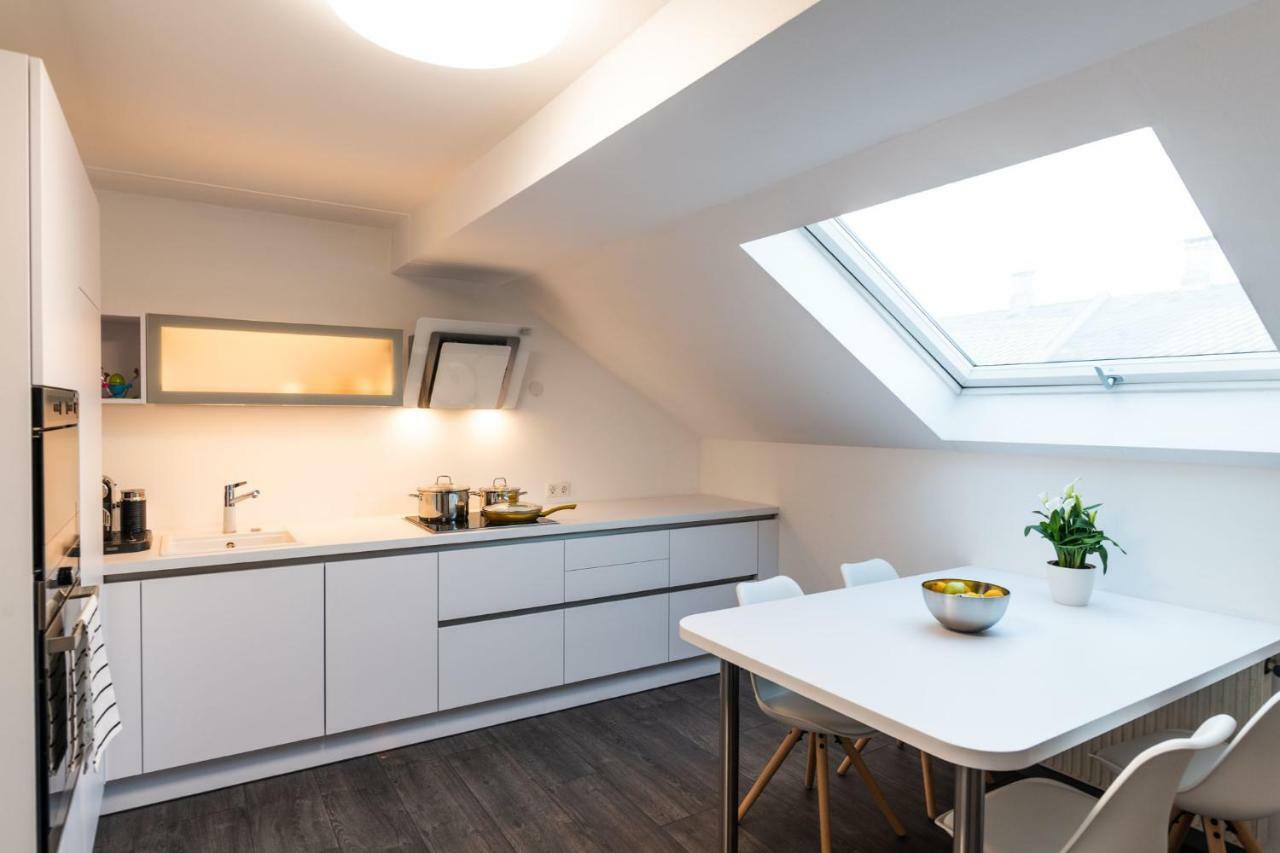 Ferienwohnung Skyview Studio Stp St. Pölten Exterior foto